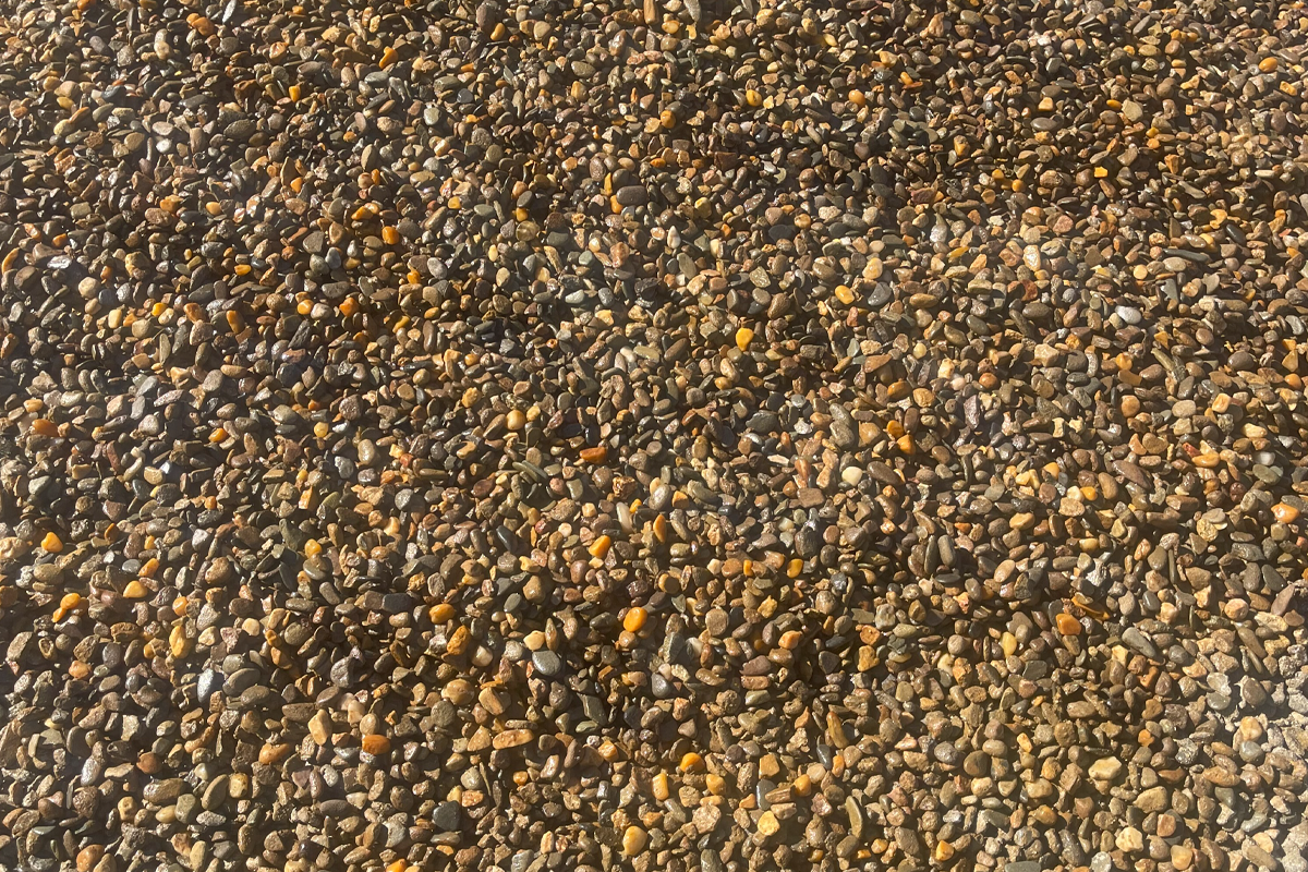 Gravel - Tennessee River ½ - ¾" Pea size (Carolina per ton)