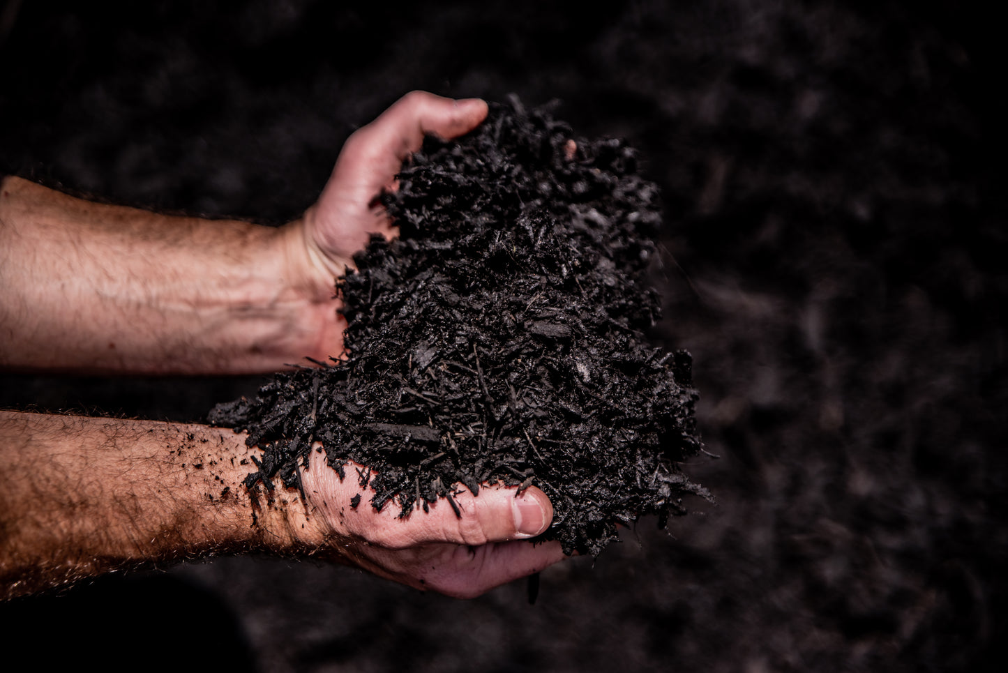 Black Silk Mulch (Carolina per yard)