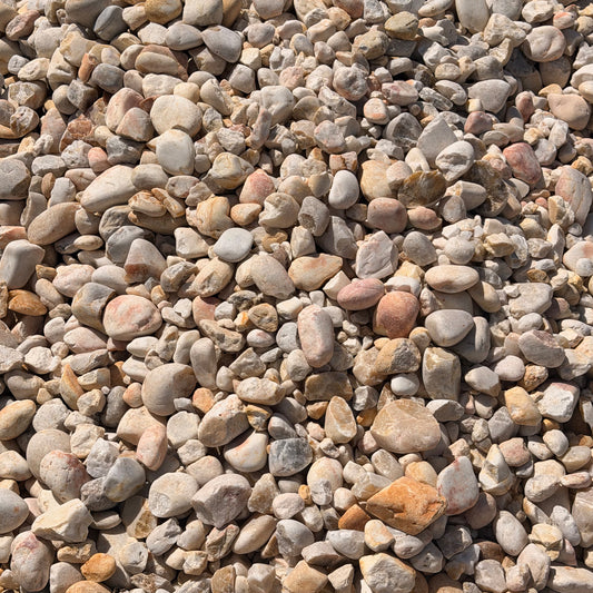 Gravel – White Stone 3-5" (Carolina Per ton)