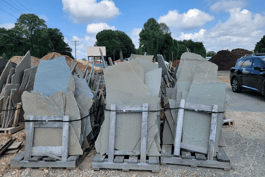 Flagstone Irregular (Ohio per pallet) - Sagamore Companies - Pallet of Stones