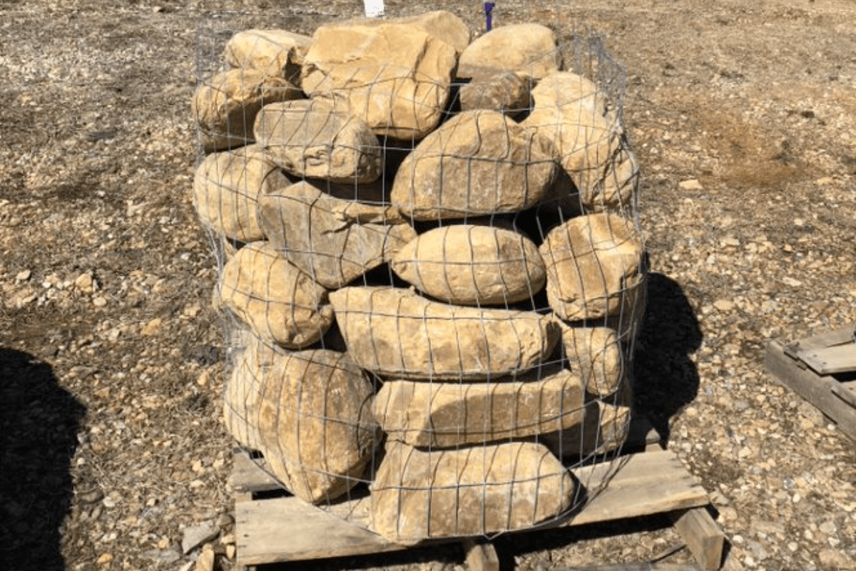 Sedona Round - Sagamore Companies - Pallet of Stones